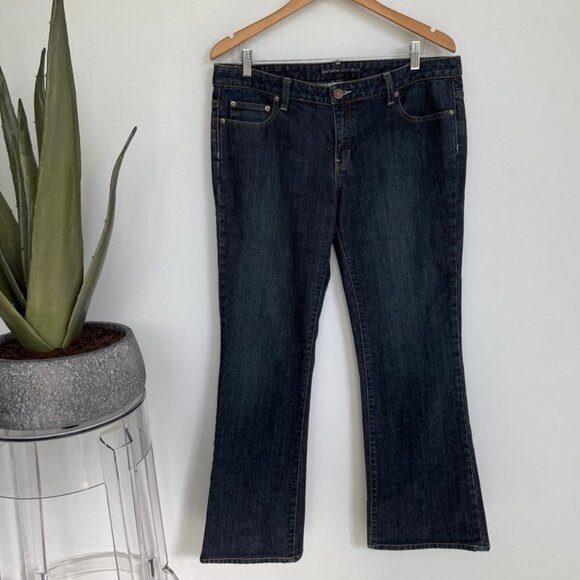 Vintage Y2K (2006) Banana Republic Low Rise Boot Cut Jeans Sz 14 / 32 - Picture 2 of 9